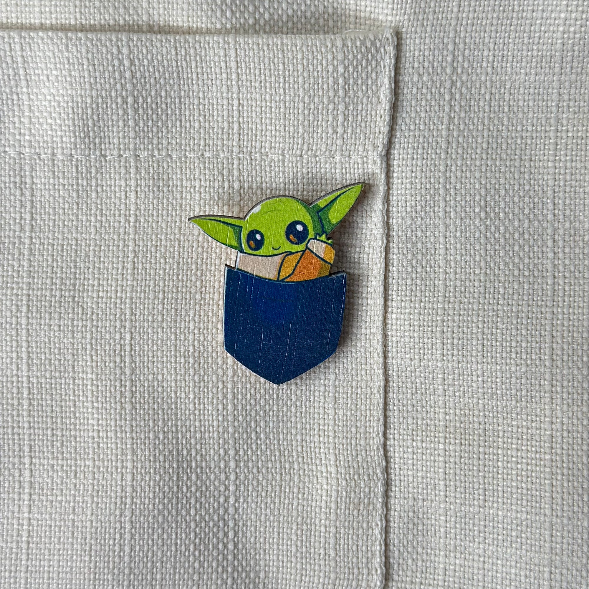 YODA brooch/Pin