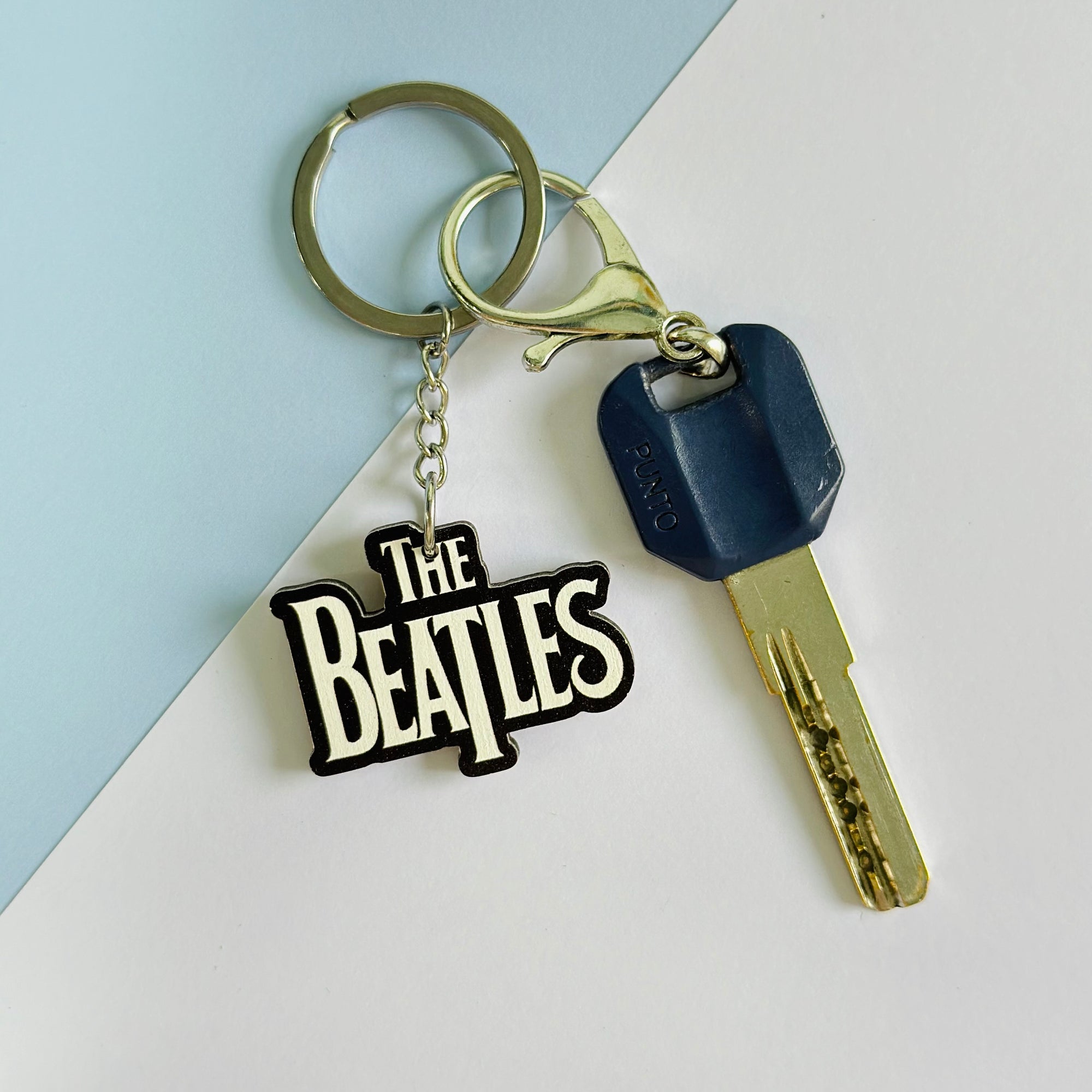 The Beatles key chain