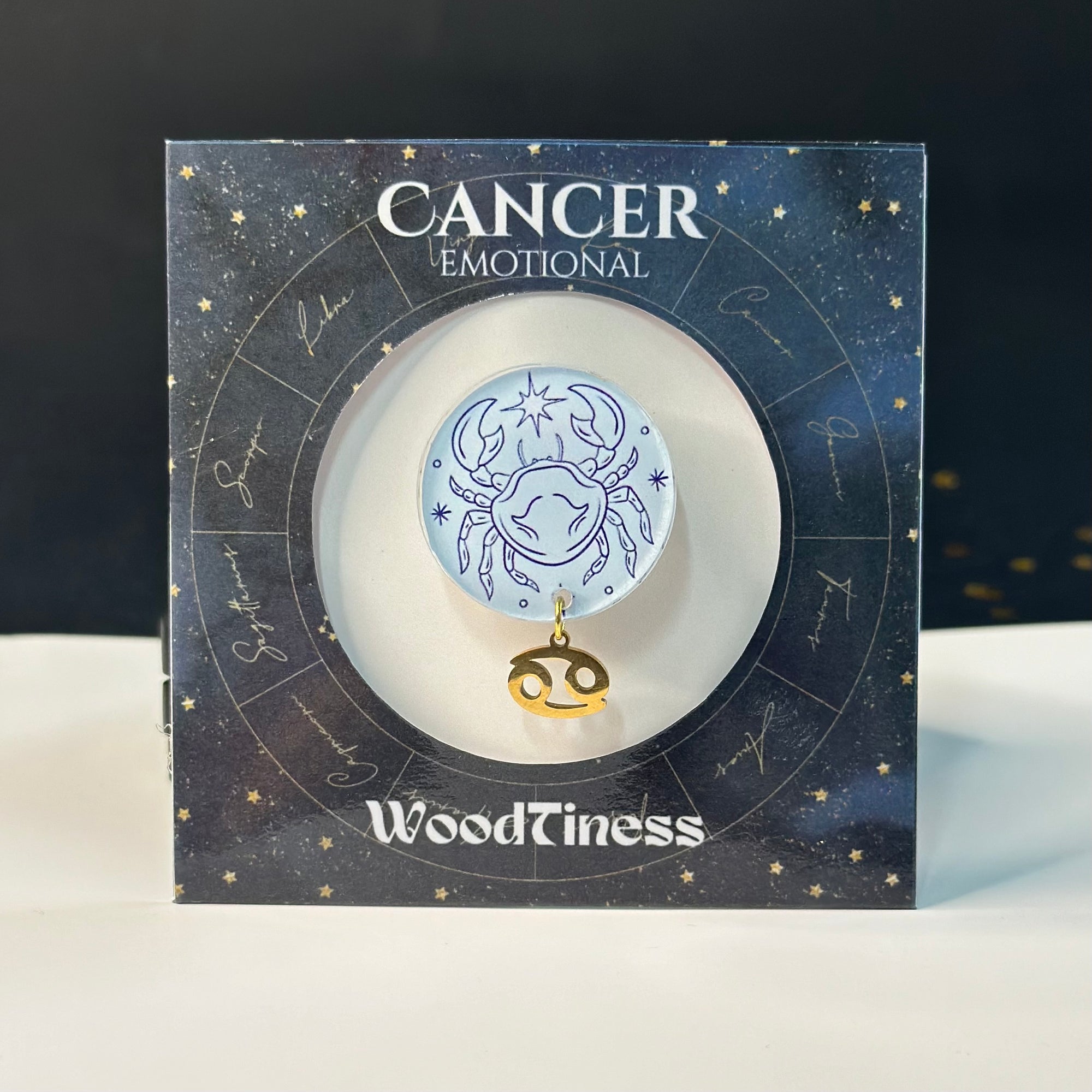 Cancer Zodiac Brooch