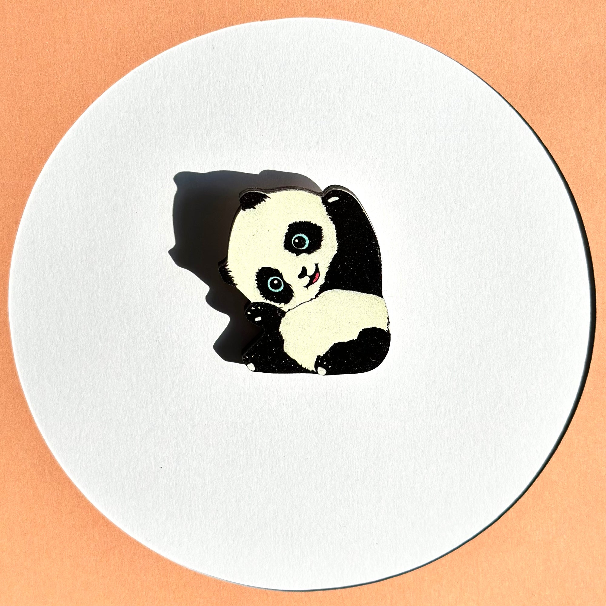 Panda standard brooch