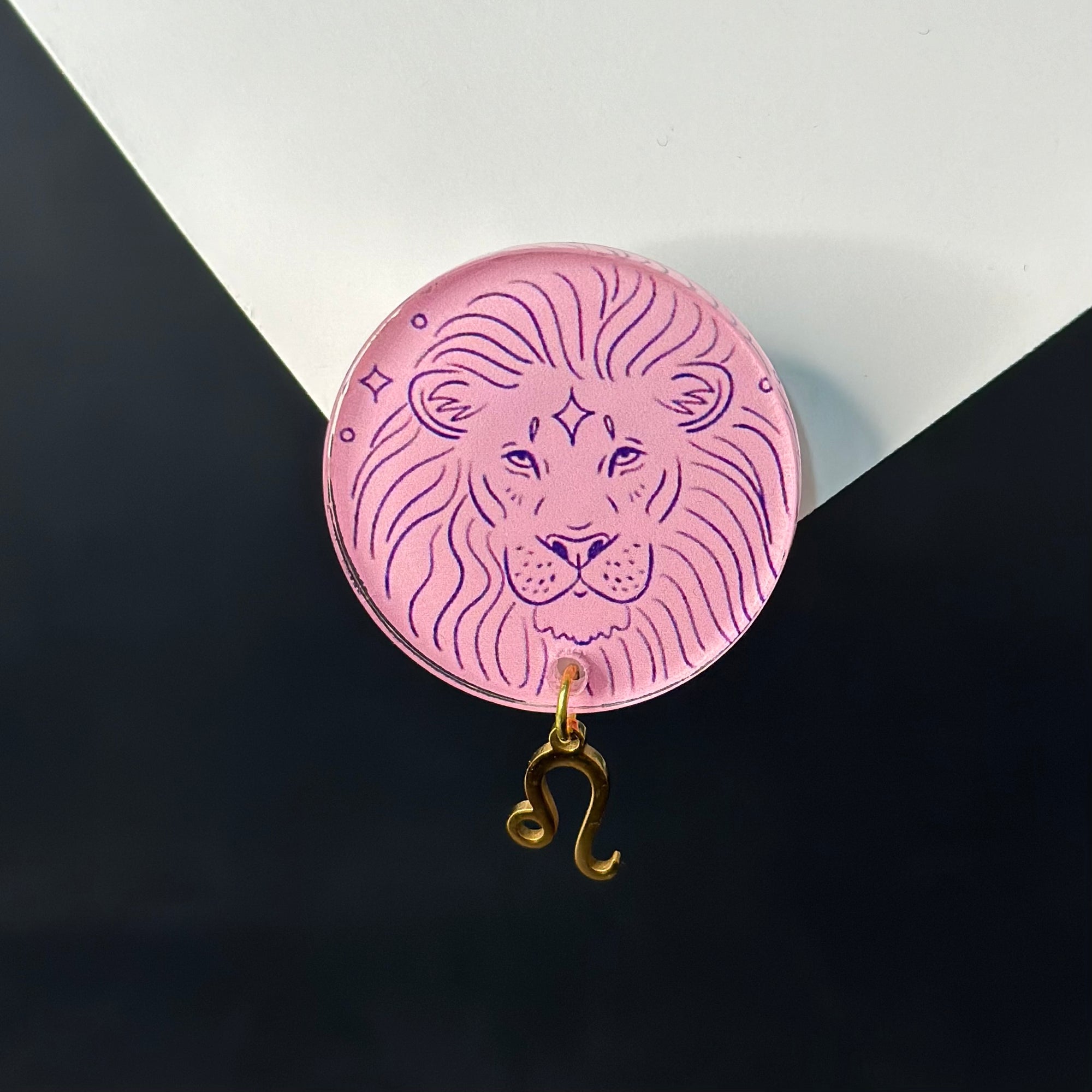 Leo Zodiac Pin/Brooch