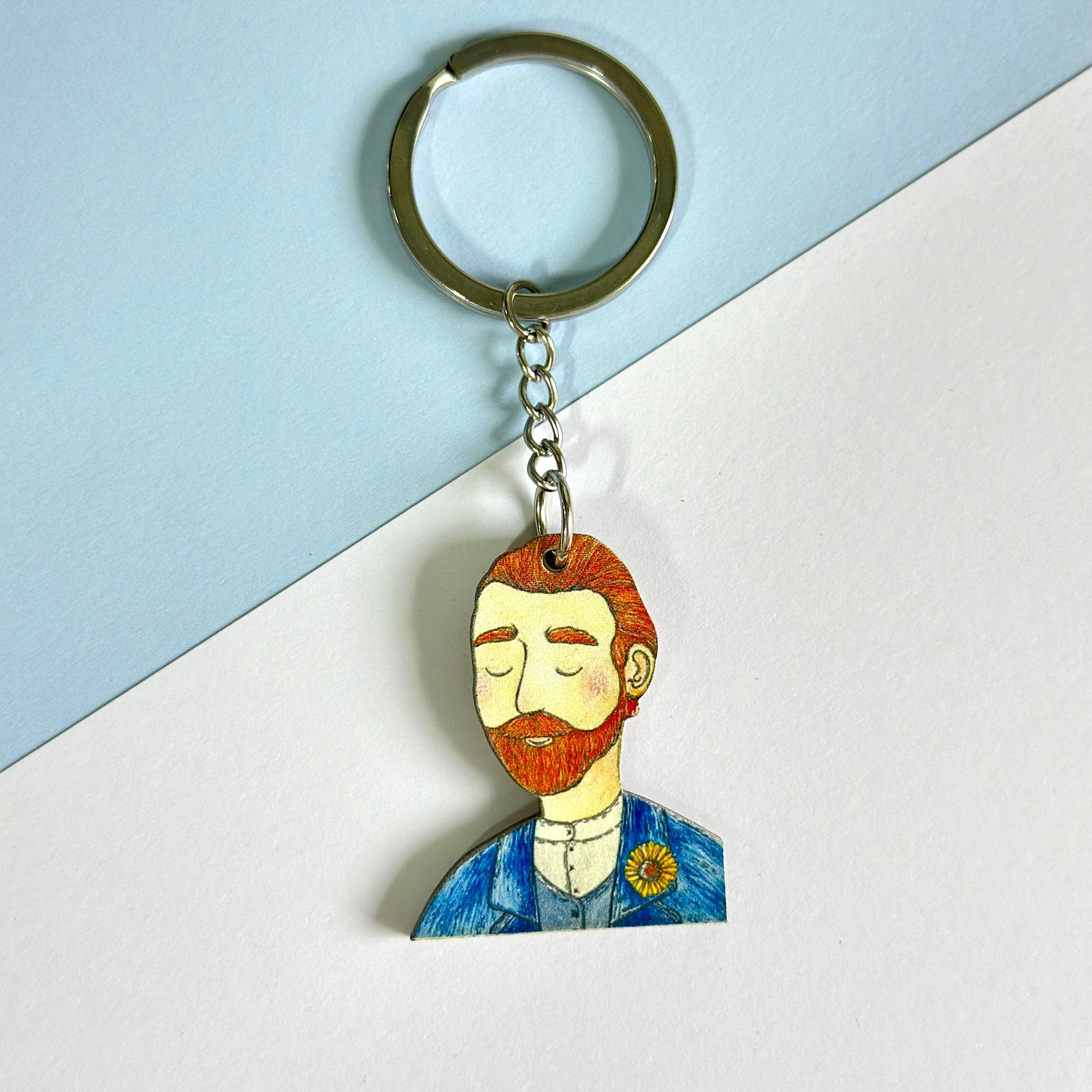 Van Gogh key chain