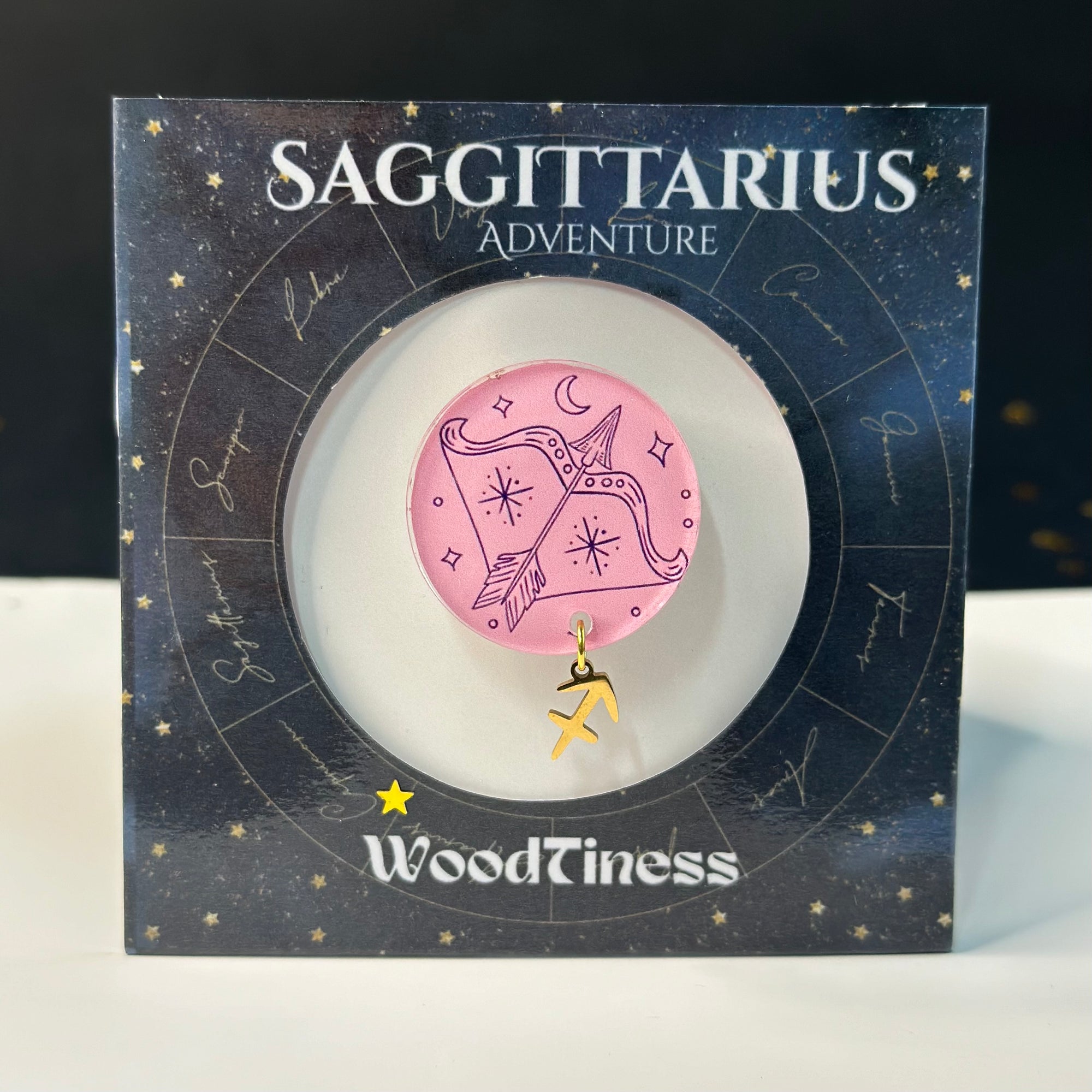 Sagittarius Zodiac Brooch/Pin