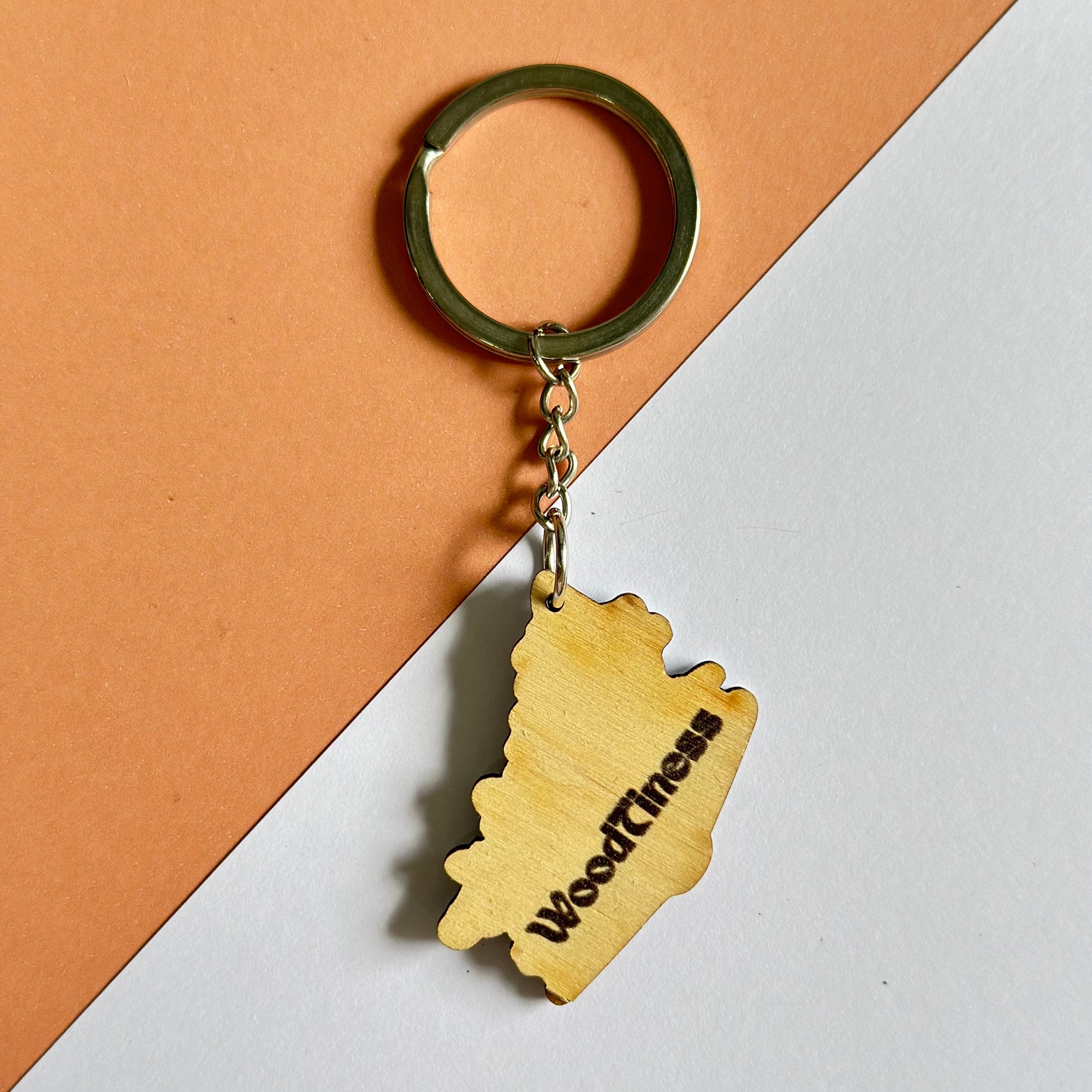 Book with butterflies keychain