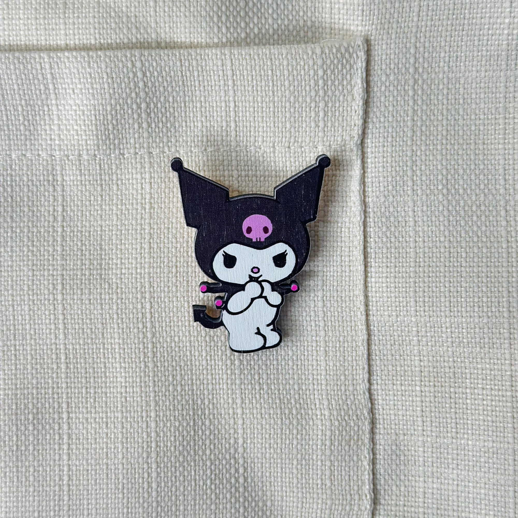 KUROMI brooch