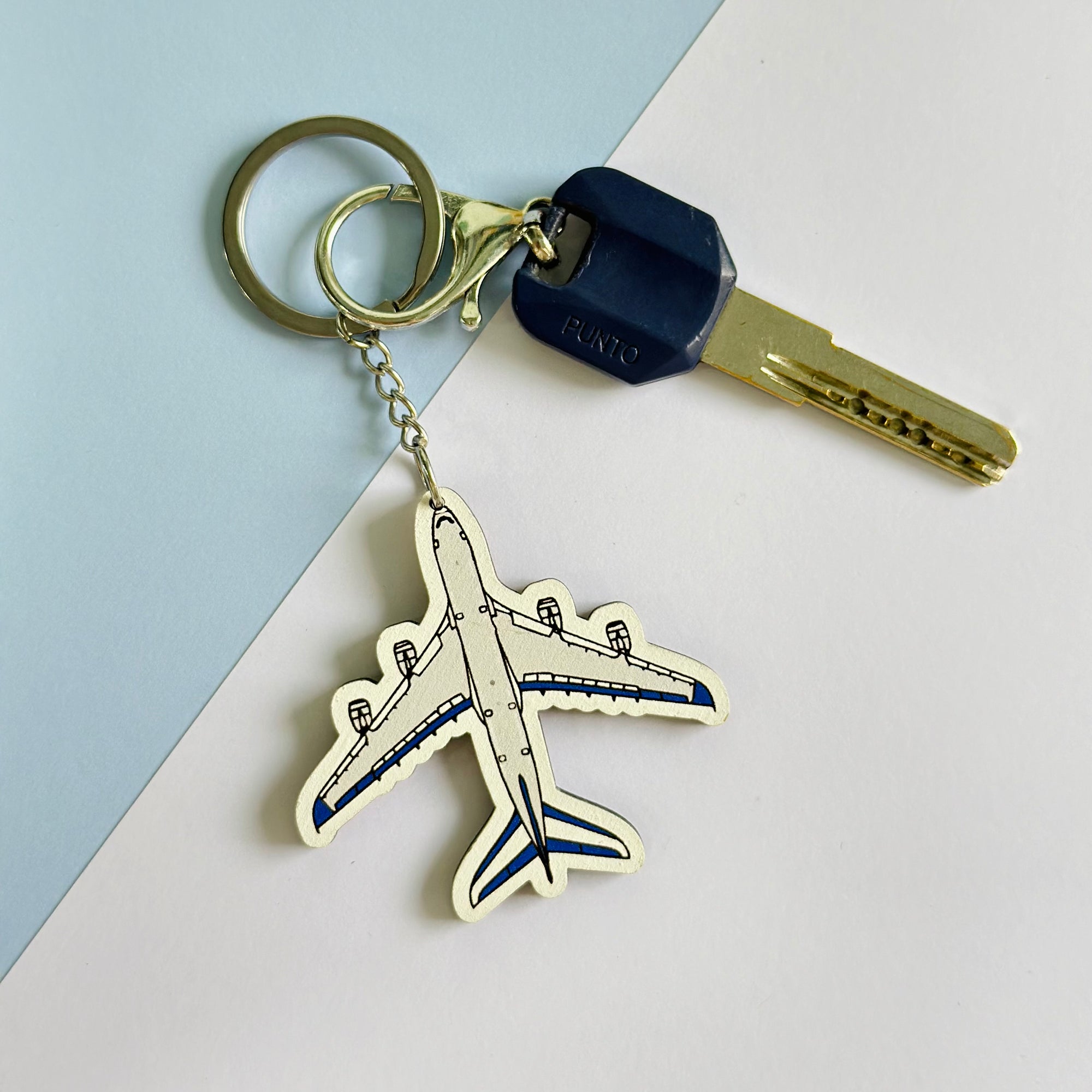 Airplane key chain