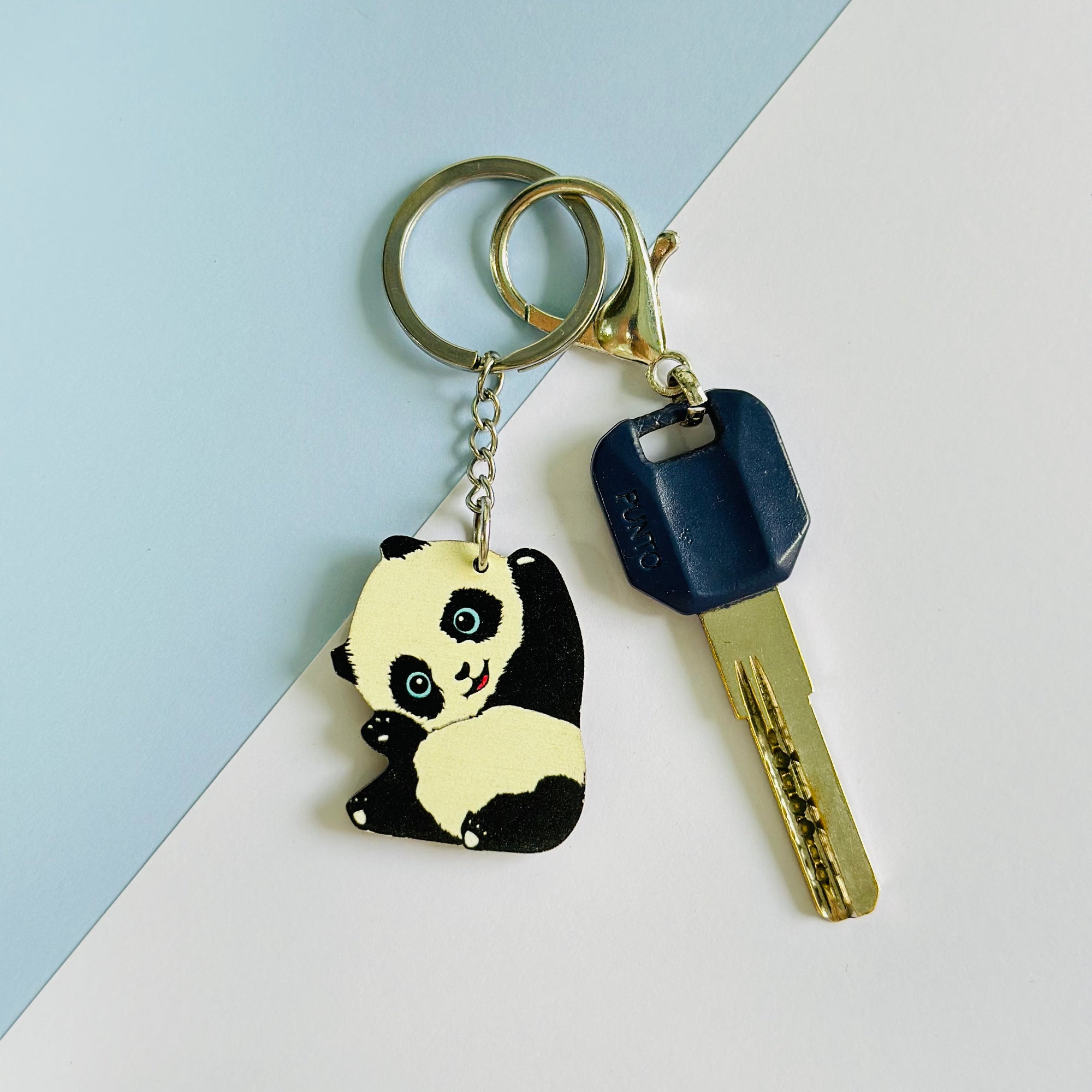 Panda key chain