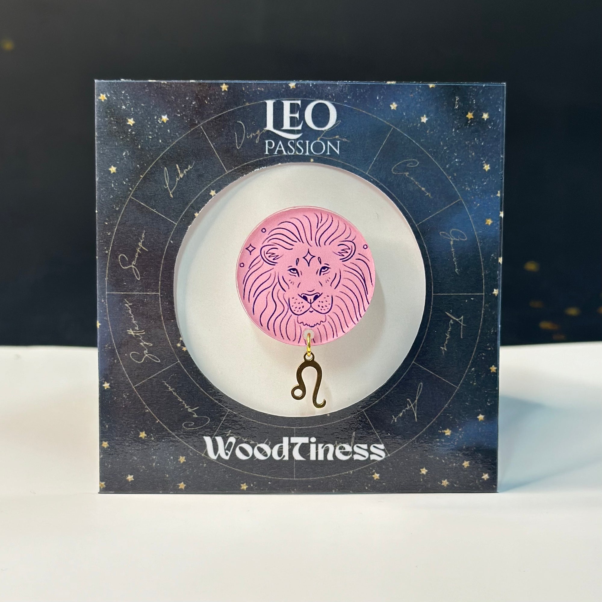 Leo Zodiac Pin/Brooch