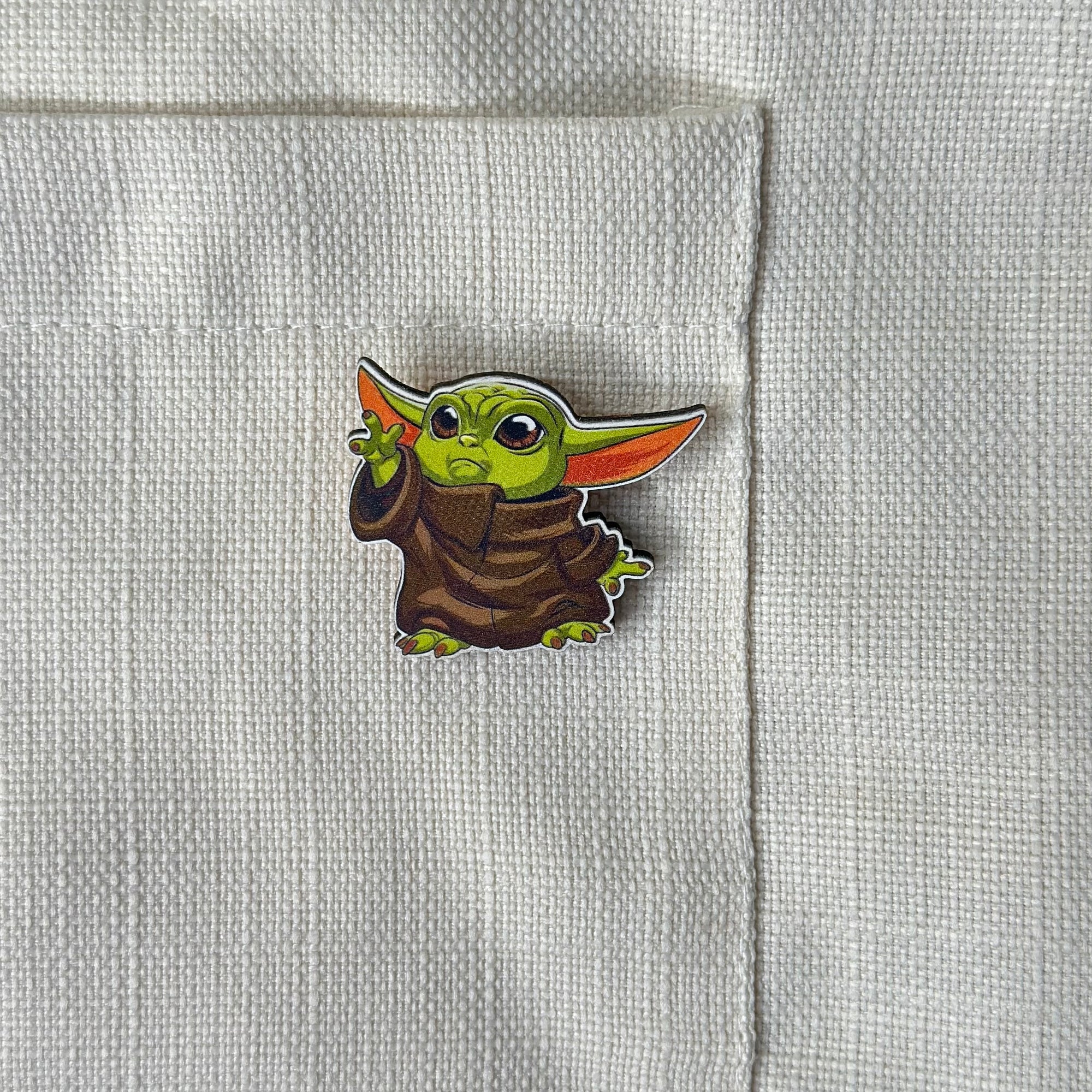 YODA brooch/Pin