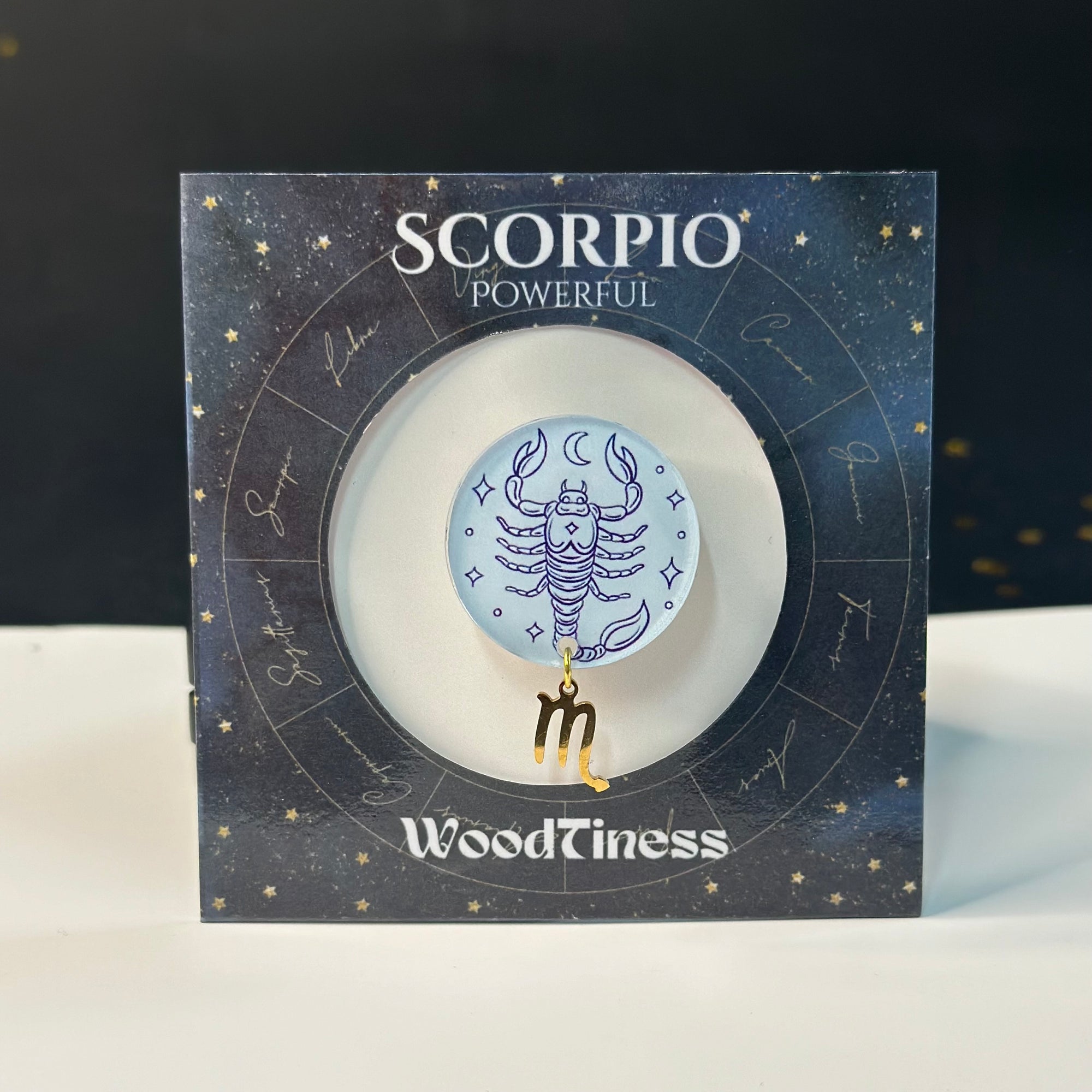 Scorpio Zodiac Brooch/Pin