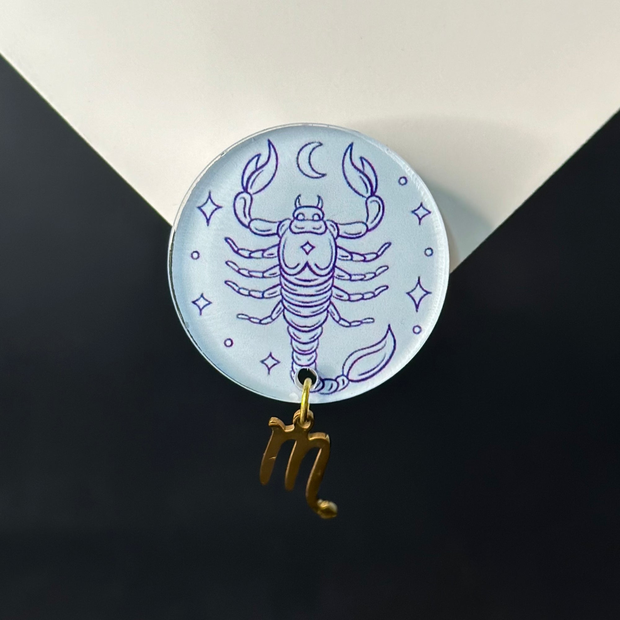 Scorpio Zodiac Brooch/Pin