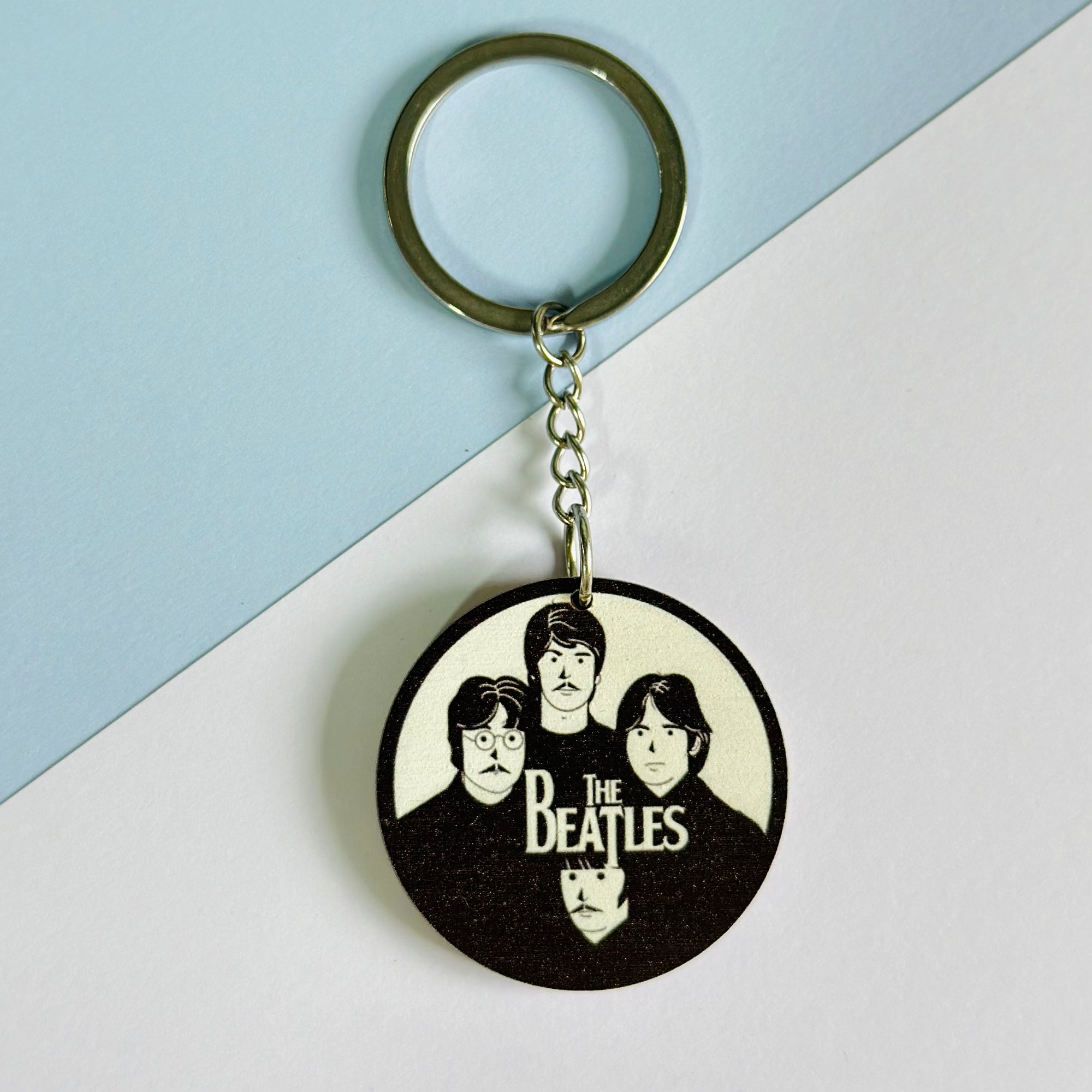 The Beatles key chain