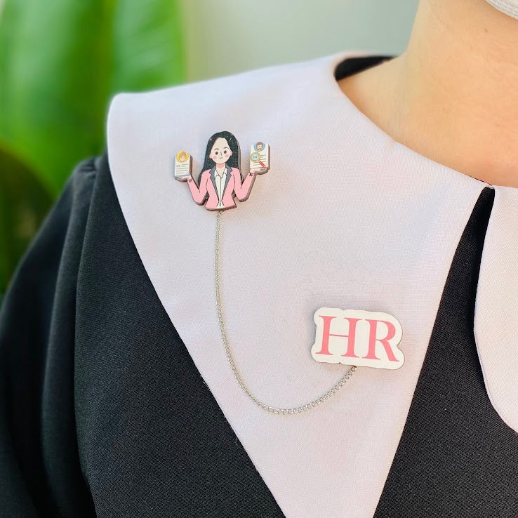 Profession HR (Eichari) Accessory brooch