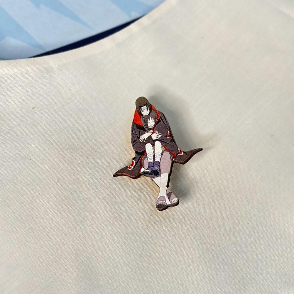 Anime Itachi Uchiha Brooch Accessory