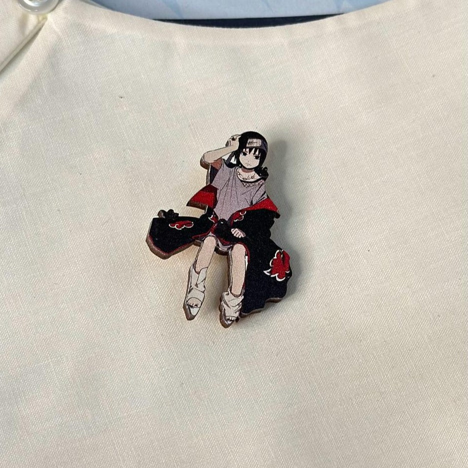 Anime Itachi Uchiha Brooch Accessory