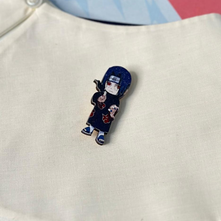 Anime Itachi Uchiha Brooch Accessory