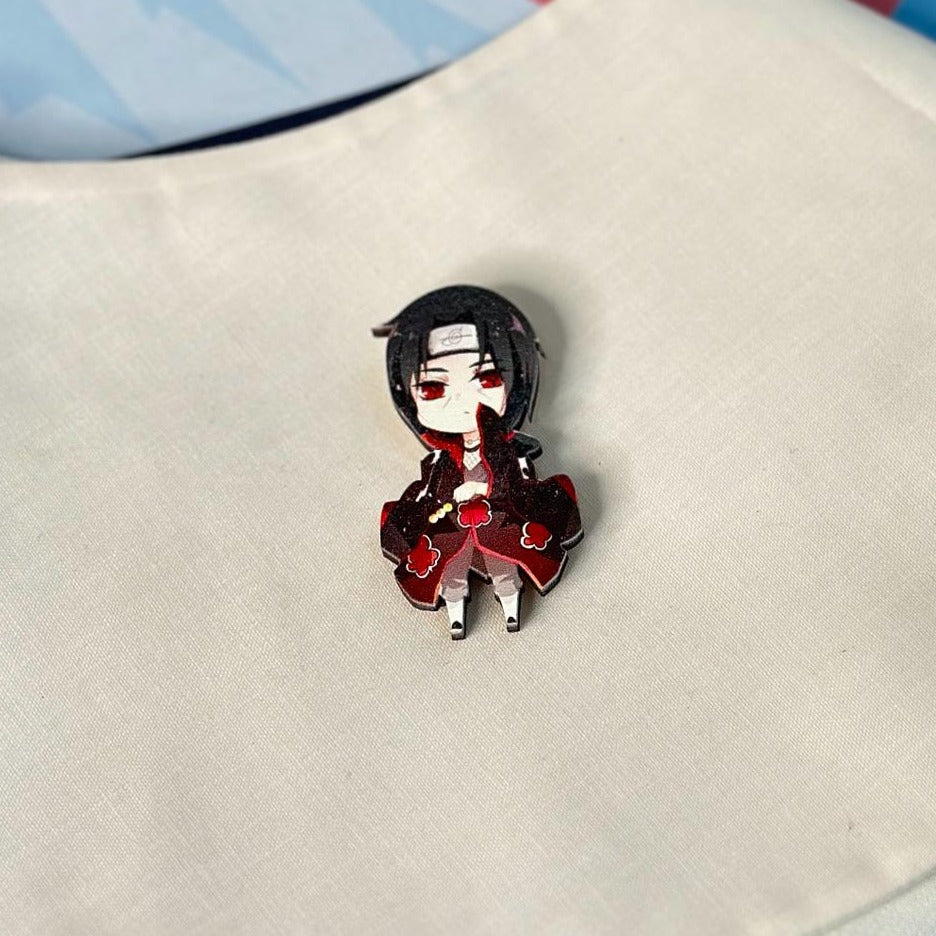 Anime Itachi Uchiha Brooch Accessory