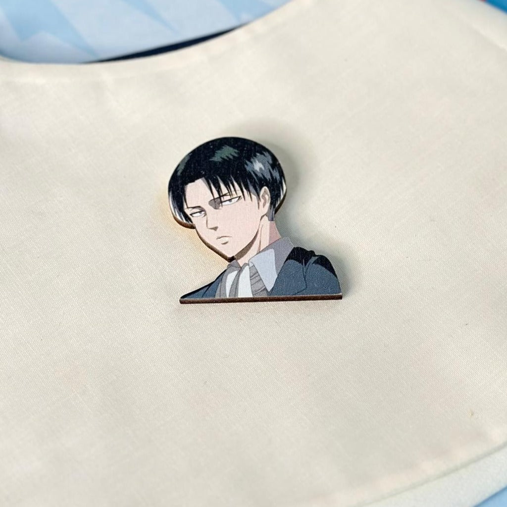 ანიმე Attack on Titan: Levi Ackerman გულსაბნევი აქსესუარი