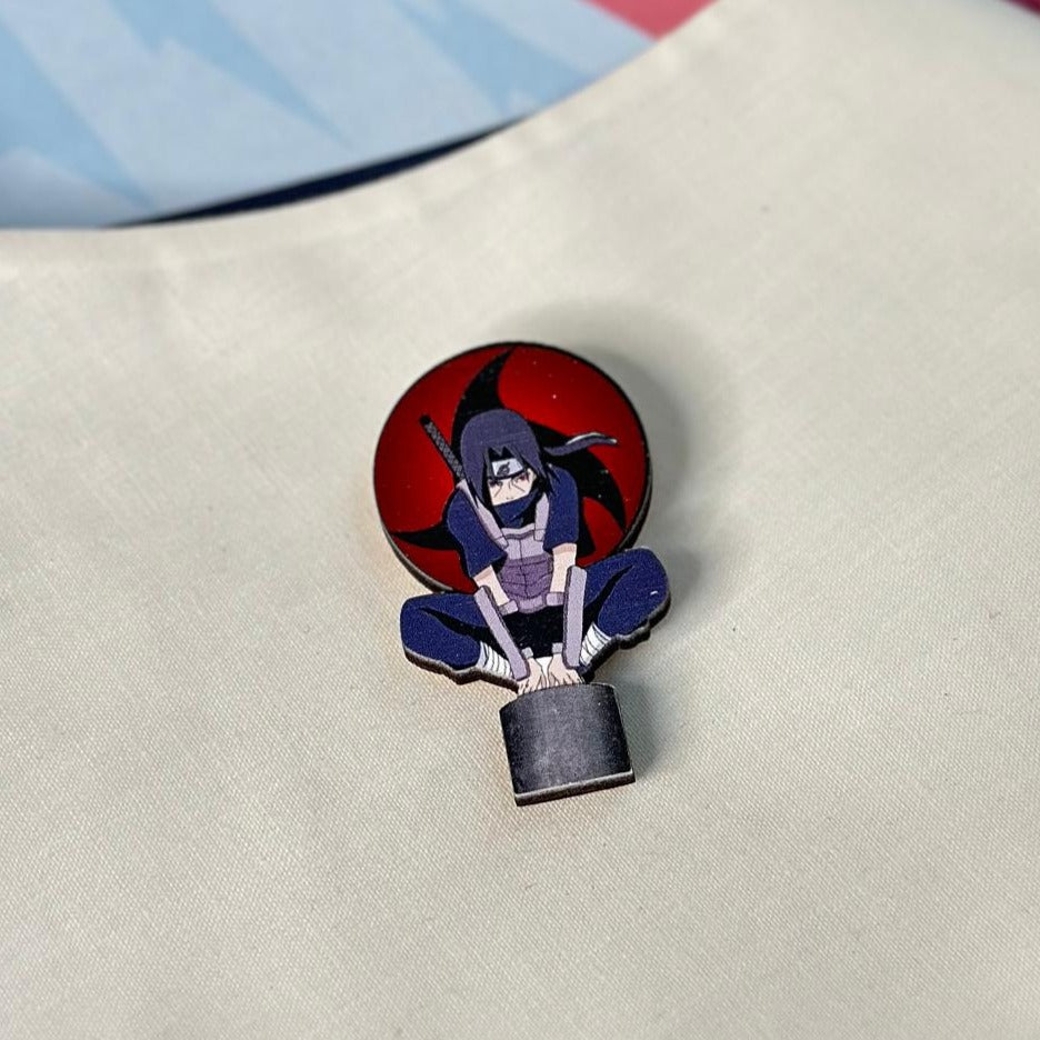 Anime Itachi Uchiha Brooch Accessory