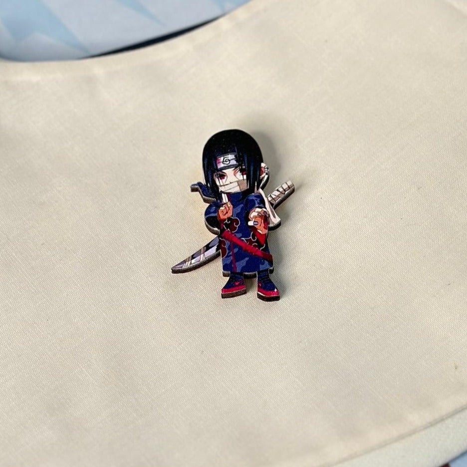 Anime Itachi Uchiha Brooch Accessory