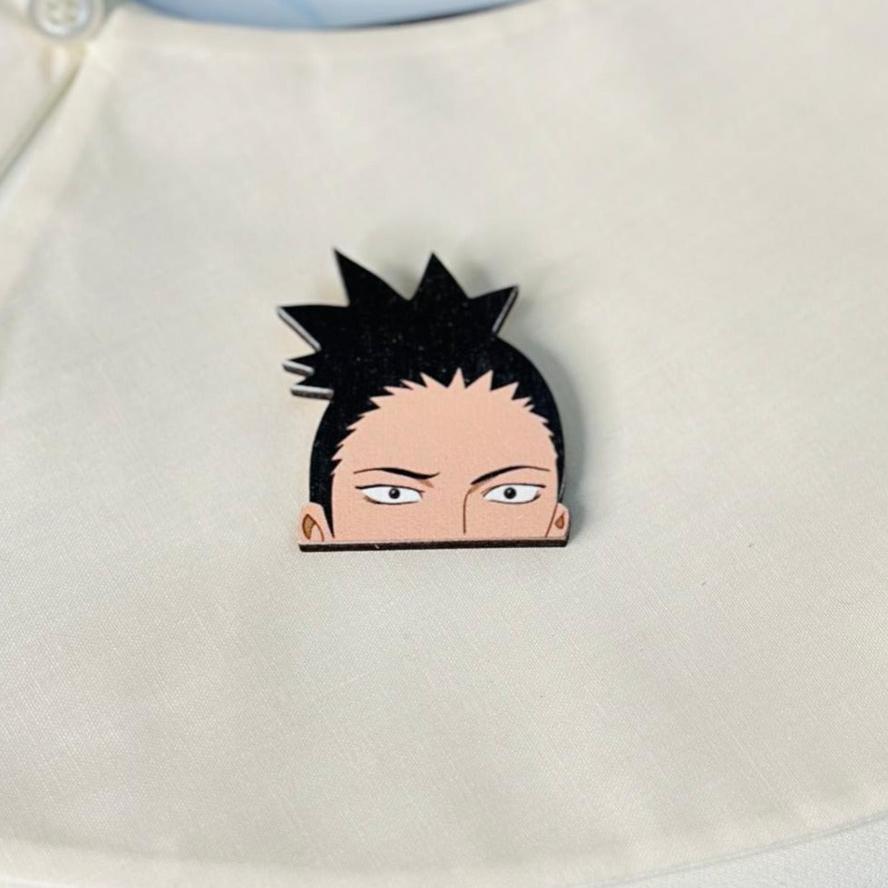 Anime Naruto: Shikamaru Nara Brooch Accessory