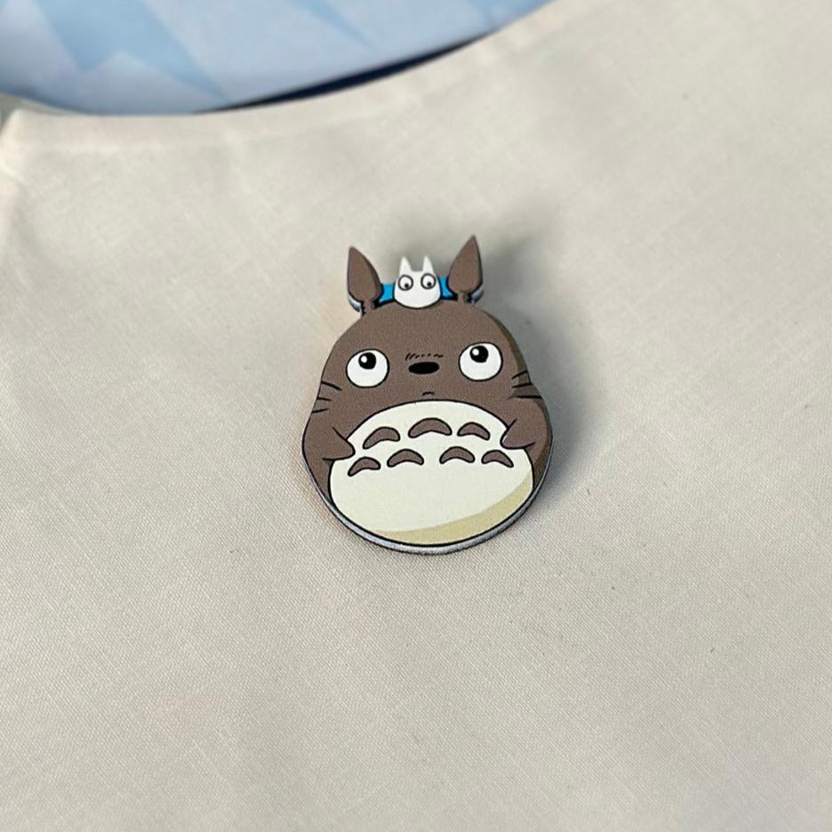 ანიმე My Neighbor Totoro გულსაბნევი აქსესუარი