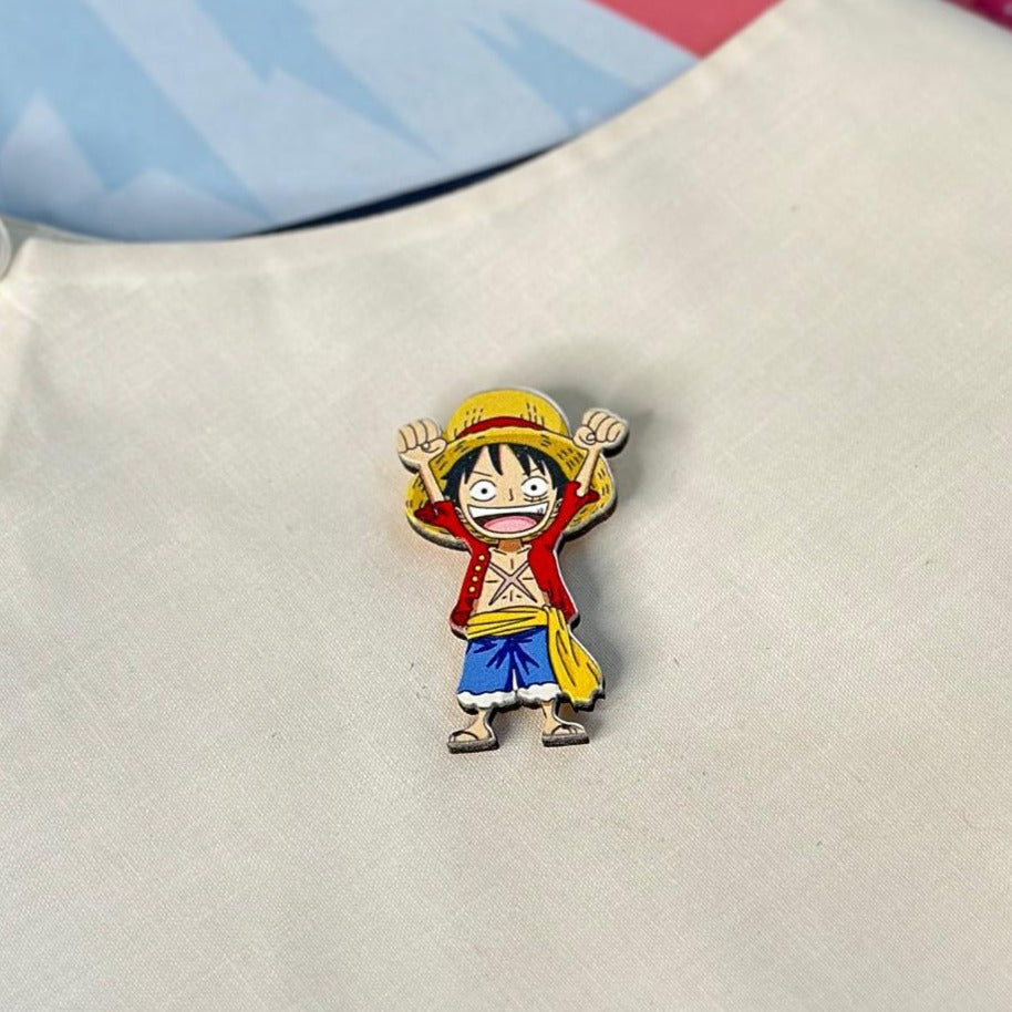 Anime One Piece Luffy Brooch Accessory