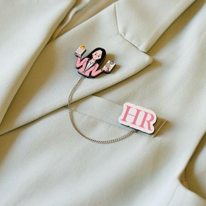 Profession HR (Eichari) Accessory brooch