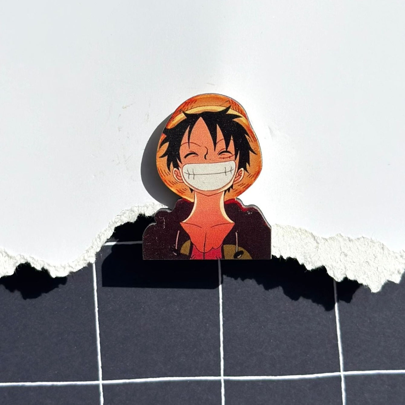 Anime One Piece Luffy Brooch Accessory