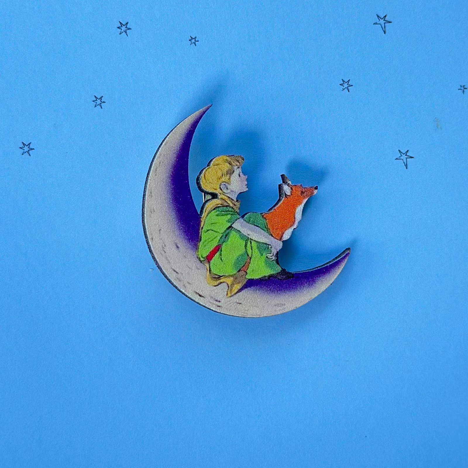 The Little Prince Brooch Accessory