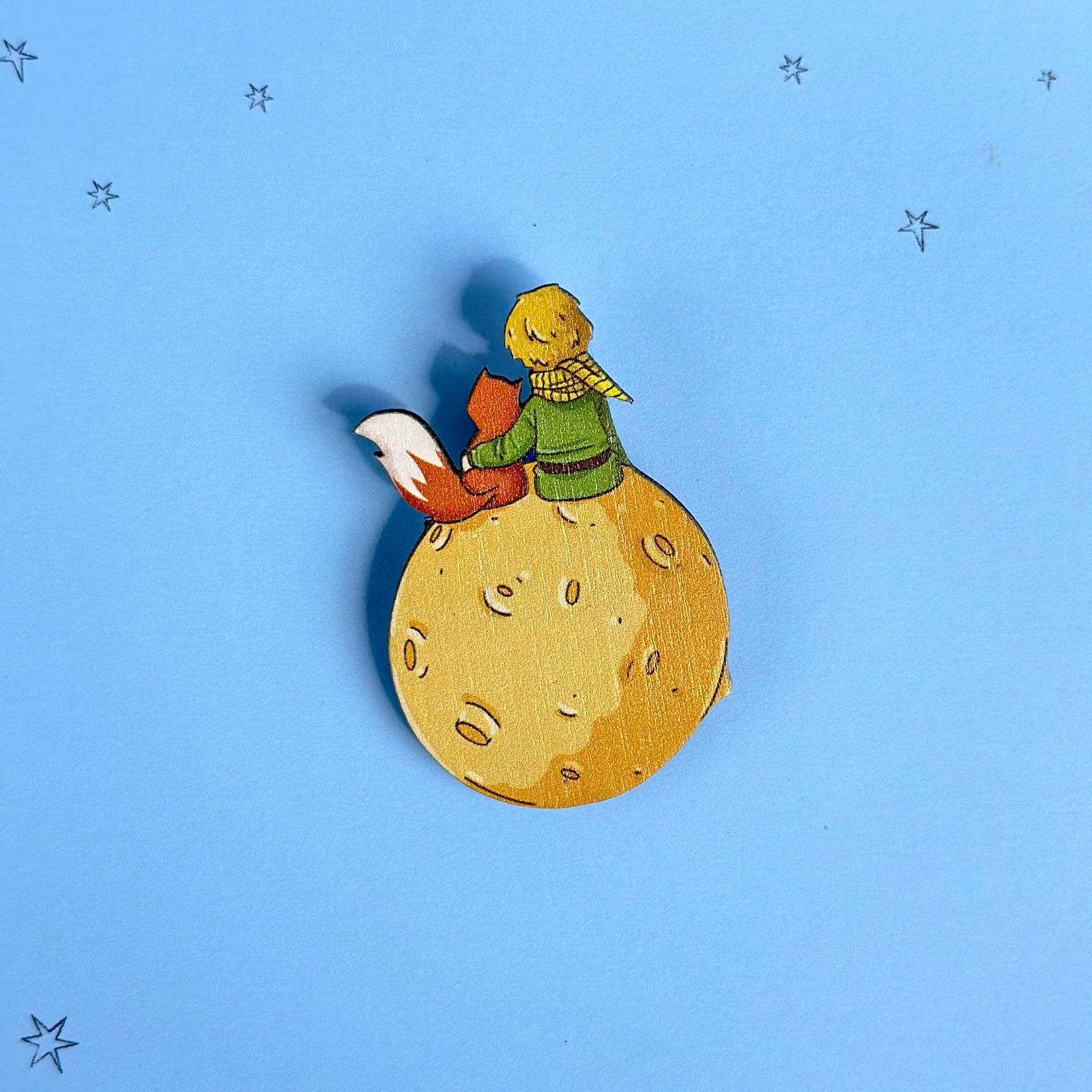 The Little Prince Brooch Accessory