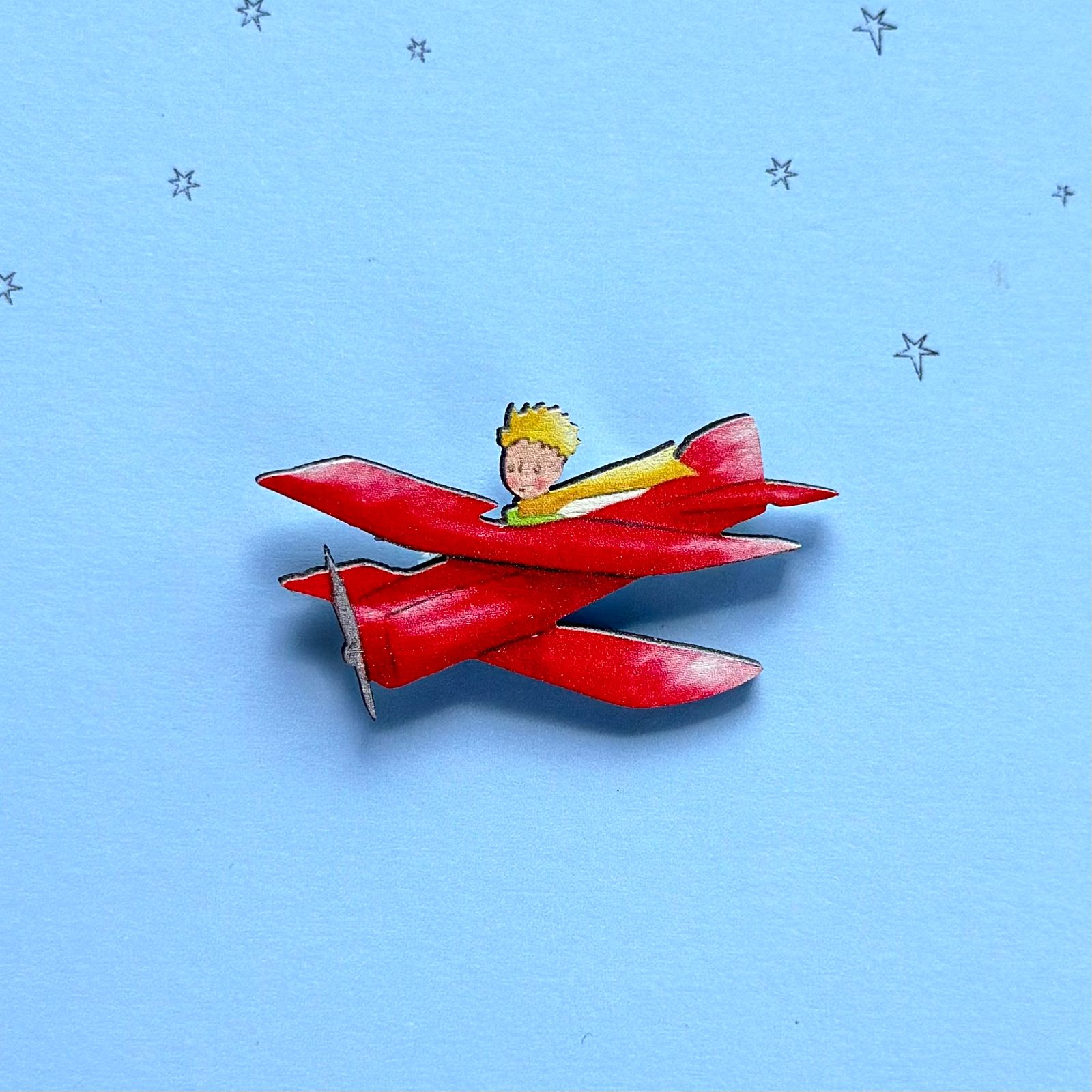 The Little Prince Brooch Accessory